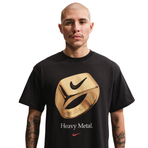 Nike NSW SS Max 90 Tee Hm - Men's - Black
