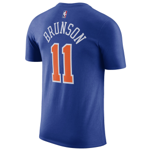 Nike Knicks Name & Number T-Shirt - Men's - Blue/Blue
