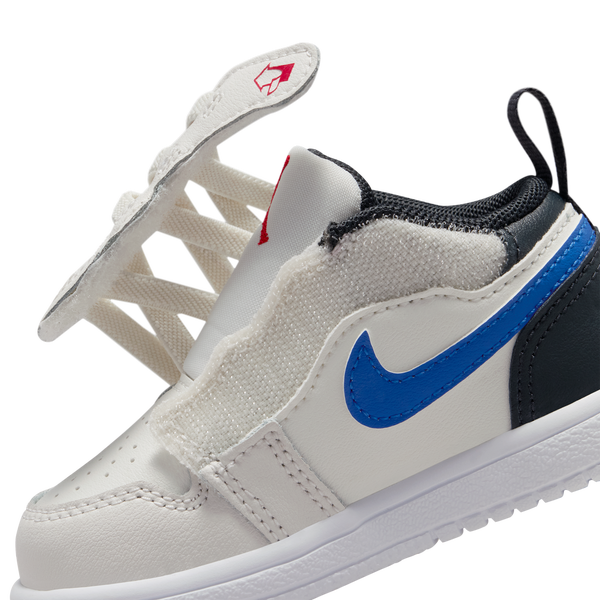 Jordan AJ 1 Low Alt - Boys' Toddler - Phantom/University Red/Off Noir - Image 8