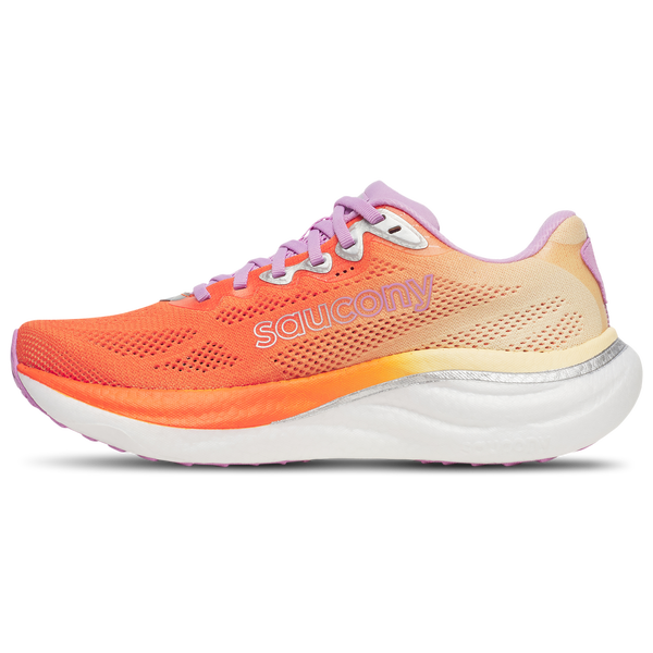 Saucony Ride 19 - Women's - Fire/Orchid - Image 2