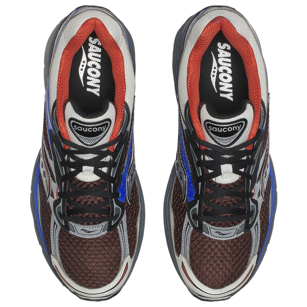 Saucony Progrid Omni 9 - Men's - Navy/Green/Cream - Image 4