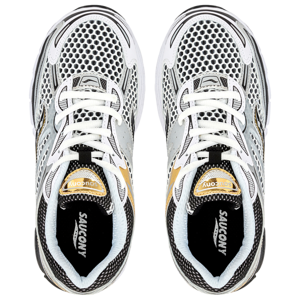 Saucony Omni 9 - Boys' Grade School - Silver/Gold/White - Image 4