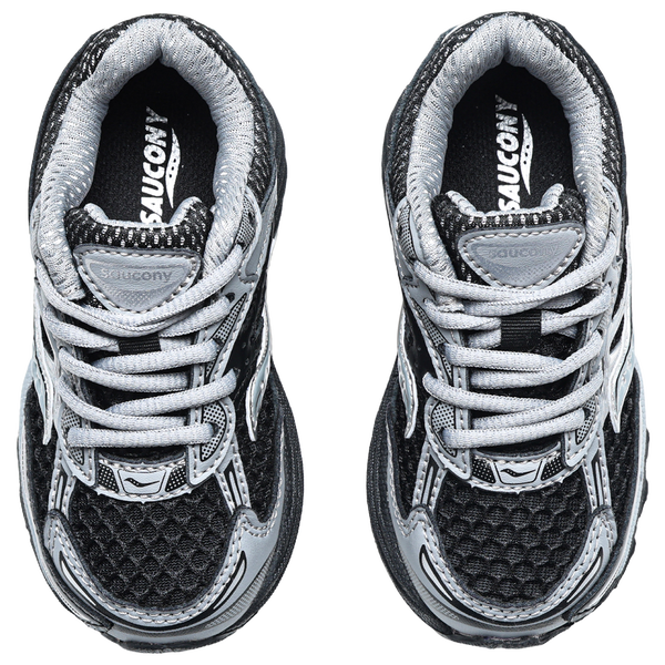Saucony Omni 9 - Boys' Toddler - Silver/Black - Image 4