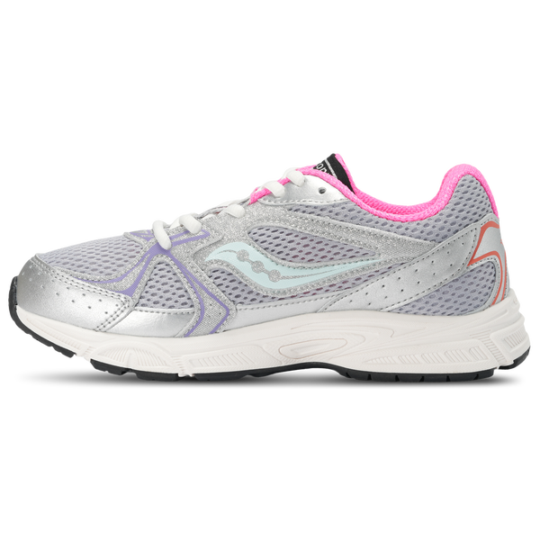 Saucony Ride Millennium - Girls' Grade School - Grey/Multi - Image 2
