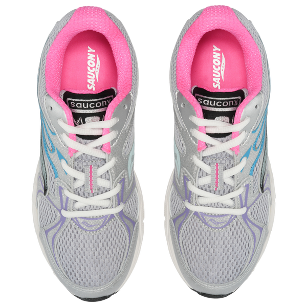 Saucony Ride Millennium - Girls' Grade School - Grey/Multi - Image 4