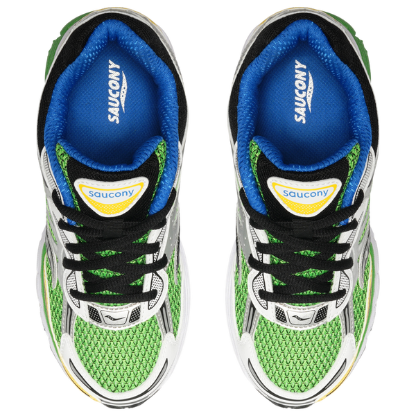 Saucony Omni 9 - Boys' Grade School - Green/Multi - Image 4