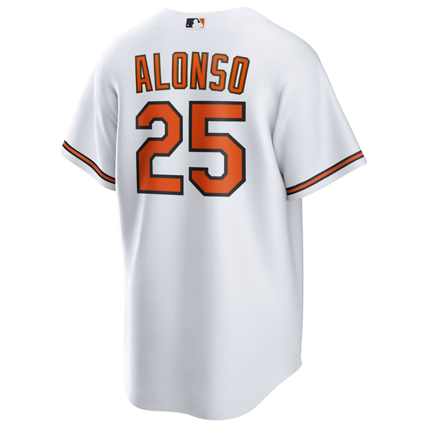 Nike MLB Orioles Home Jersey - Men's - White - Image 3