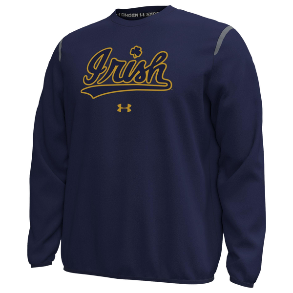 Under Armour Notre Dame Unstopable Fleece Jacket - Men's - Navy