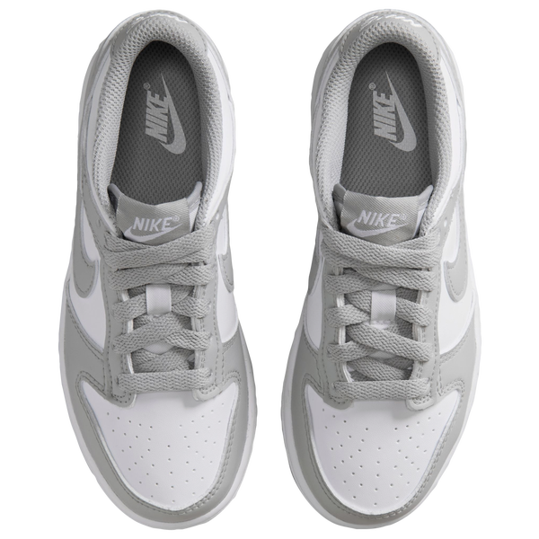 Nike Dunk Low N - Boys' Preschool - White/Smoke Grey - Image 4