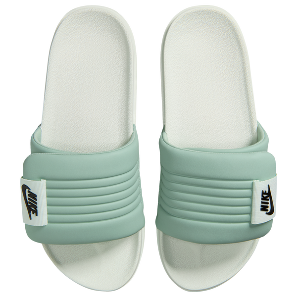 Nike Offcourt Adjust Slide - Women's - Barely Green/Steam/Black - Image 3