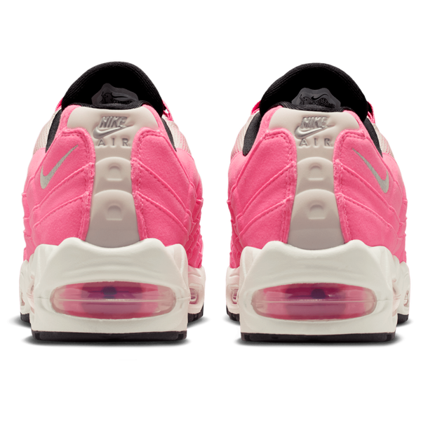 Nike Air Max 95 SE - Women's - Pink Glow/Mtlc Silver/Off Noir - Image 3