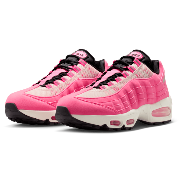 Nike Air Max 95 SE - Women's - Pink Glow/Mtlc Silver/Off Noir - Image 6