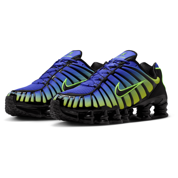 Nike Shox TL - Men's - Black/Lapis/Volt Ice - Image 6