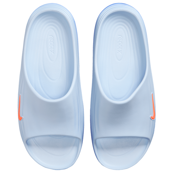 Nike Reactx Rejuven8 Slides - Men's - Total Orange/Hydrogen Blue/Blue Crystal - Image 3