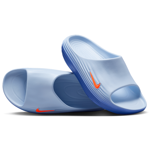 Nike Reactx Rejuven8 Slides - Men's - Total Orange/Hydrogen Blue/Blue Crystal - Image 4