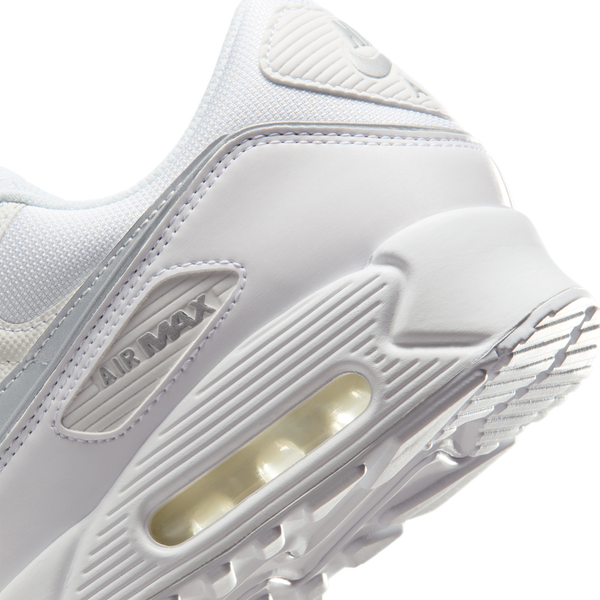 Nike Air Max 90 Prm Reflect - Men's - White/Mtlc Silver/White - Image 8
