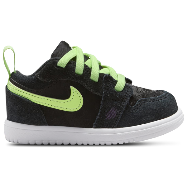 Jordan 1 Low Alt SS - Boys' Toddler - Dark Raisin/Volt/Black