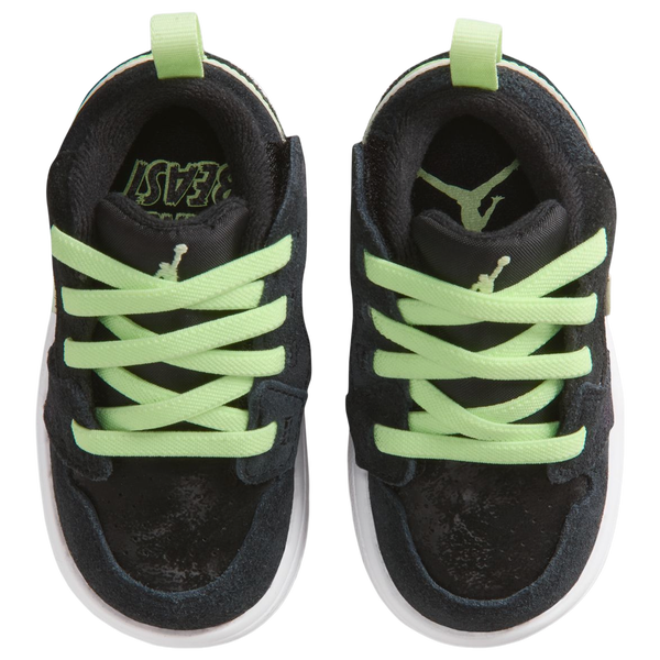Jordan 1 Low Alt SS - Boys' Toddler - Dark Raisin/Volt/Black - Image 4