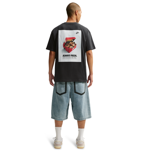 Nike NSW Max90 Donut SP Short Sleeve T-Shirt - Men's - White - Image 5