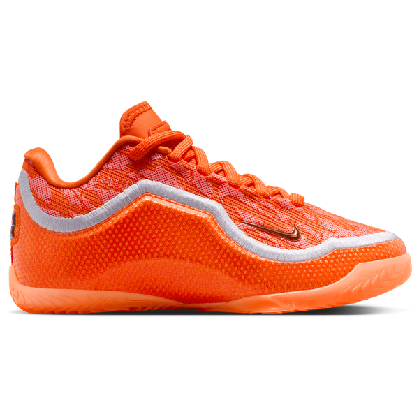 Nike LeBron XXIII - Boys' Grade School - Orange/Wolf Grey