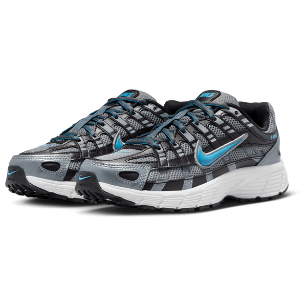 Nike P-6000 - Boys' Grade School - Smoke Grey/Dutch Blue/Black - Image 6