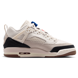 Jordan Spizike Low FC - Boys' Grade School - Sail/Phantom/University Red