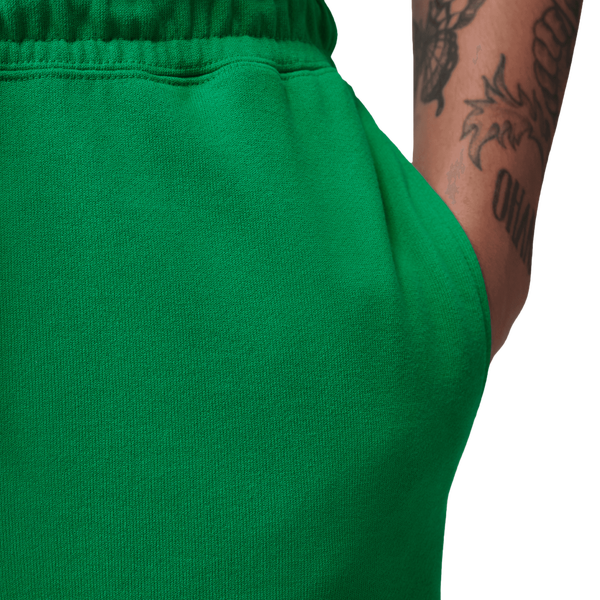 Jordan Flight Fleece Diamond Shorts - Men's - Lucky Green/Black - Image 5