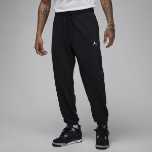 Jordan Dri-FIT Sport Crossover Fleece Pants - Men's - Black/White