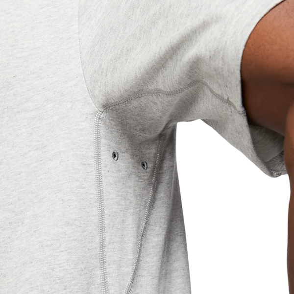 Nike Dri-FIT Primary Statement Short Sleeve T-Shirt - Men's - Smoke Grey/Dk Grey Heather/Heather - Image 4