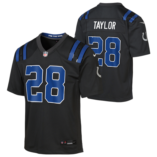 Nike Colts NFL Rival Game Jersey - Boys' Grade School - Grey