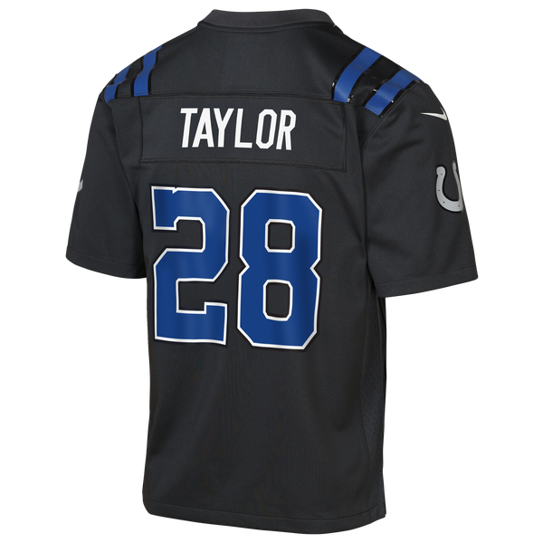 Nike Colts NFL Rival Game Jersey - Boys' Grade School - Grey - Image 3
