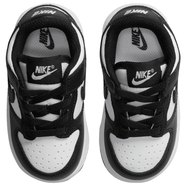 Nike Dunk Low - Boys' Toddler - Black/White/White - Image 4