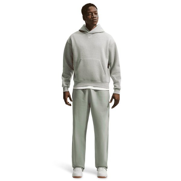 Nike Solo Pullover Concept Hoodie - Men's - Gray/White - Image 4