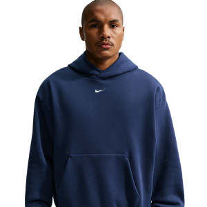 Nike Solo Pullover Concept Hoodie - Men's - White/Navy