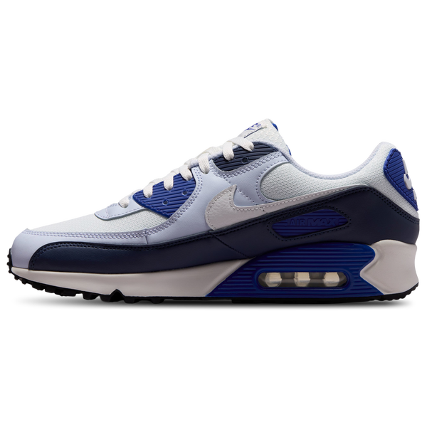 Nike Air Max 90 - Men's - White/Pure Platinum/Black - Image 2