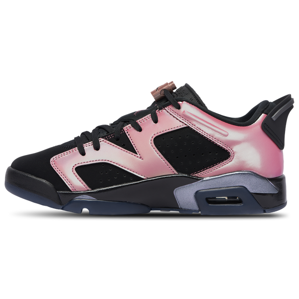 Jordan Air Jordan 6 Retro Low - Women's - Black/Desert Berry/Metallic Silver - Image 2