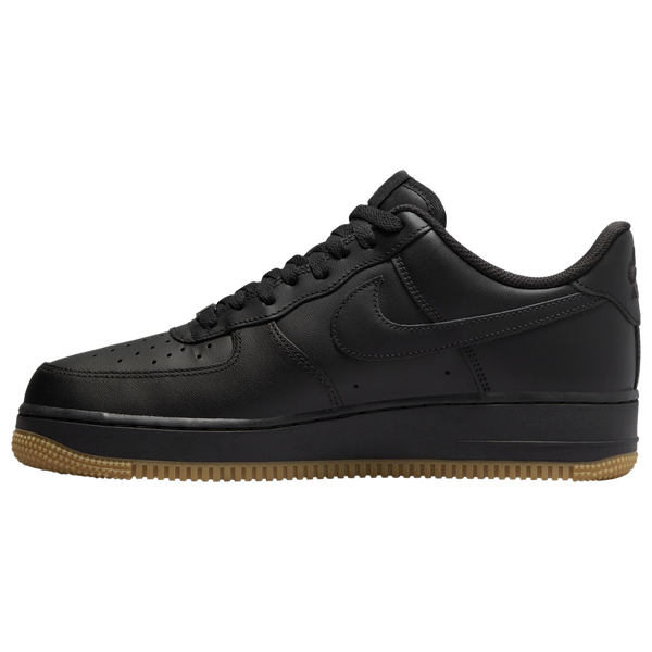 Nike Air Force 1 Low - Men's - Black/Gum - Image 2