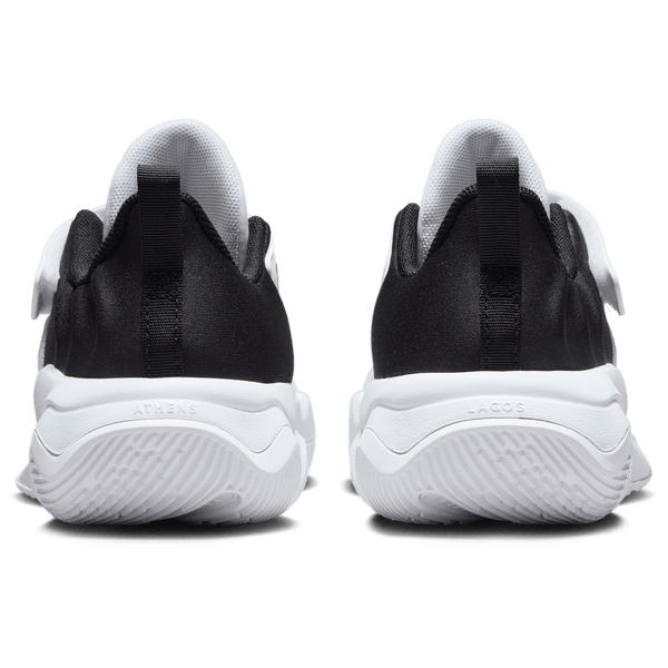 Nike Giannis Immortality 4 - Boys' Preschool - White/Black/Metallic Gold - Image 3