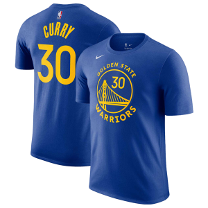 Nike Warriors Name & Number T-Shirt - Men's - Rush Blue
