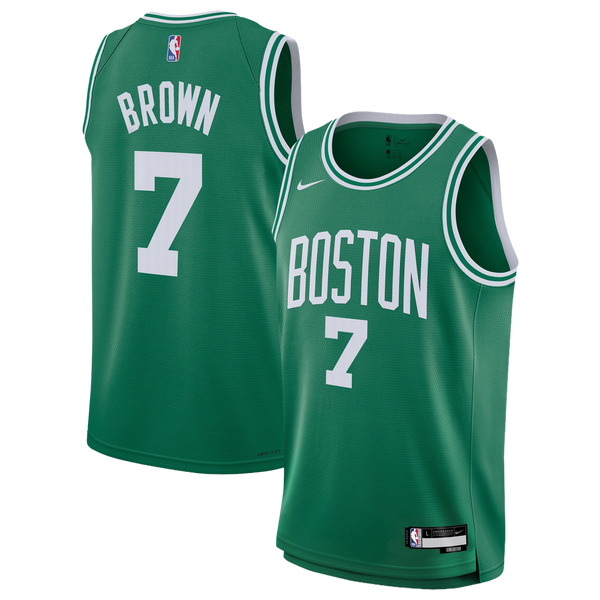 Nike Jayson Tatum Celtics Icon Jersey - Boys' Grade School - Kelly Green